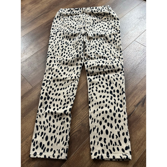 Chicos So Slimming girlfriend slim leg ankle pants animal print size 4 - Picture 4 of 9